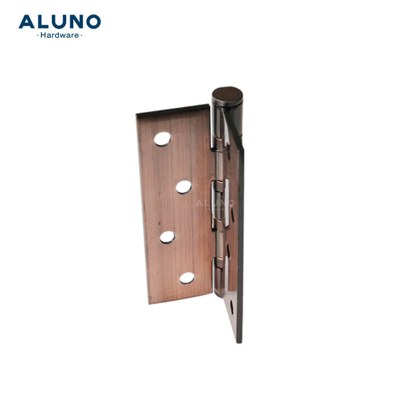 Customized Stainless Steel Brown Hardware Household Folding Cabinet Door Hinge