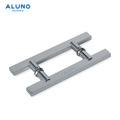 Convenient Aluminium Frameless Folding Door Handle Bathroom Hardware Window Hand pull
