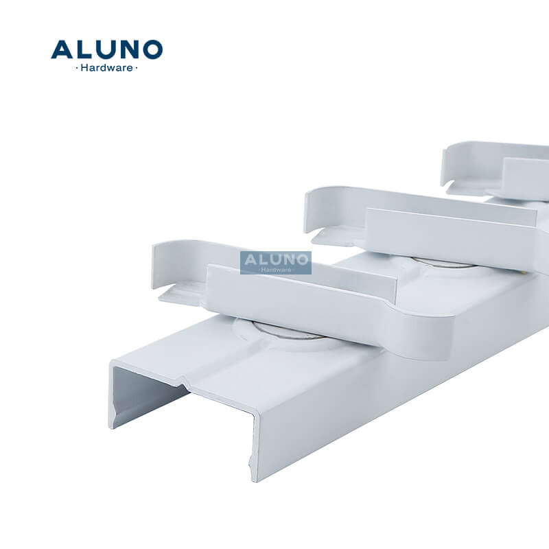 ALUNO Elegant Plastic Aluminum Louver Frame Bracket Maximum Ventilation Accessories