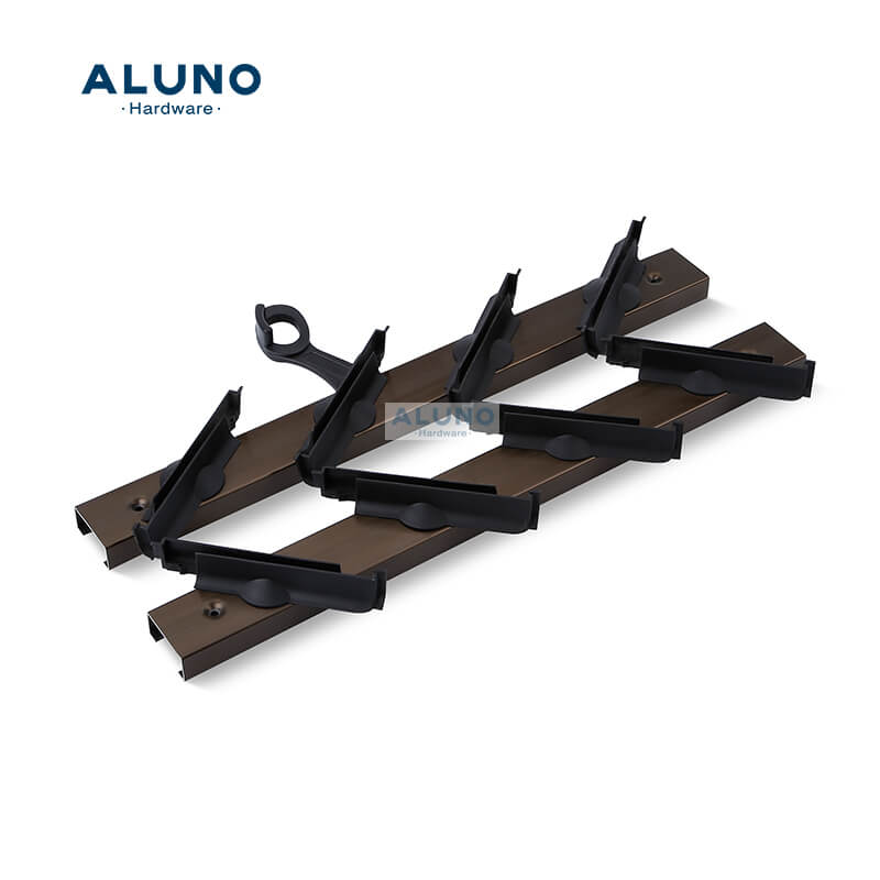 ALUNO Wholesale Durable Glass Pergola Canopy Aluminium Louvred Frame Metal Shutter Plastic Window Frame
