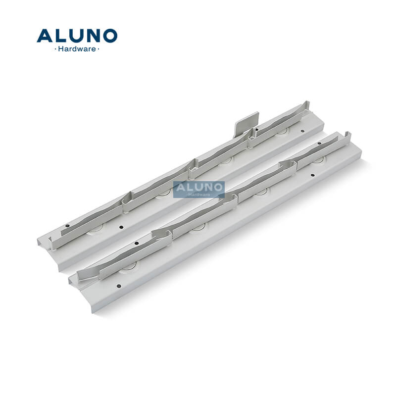 ALUNO Aluminium Blades Shutter Handle Plastic Glass Window Louver Frame