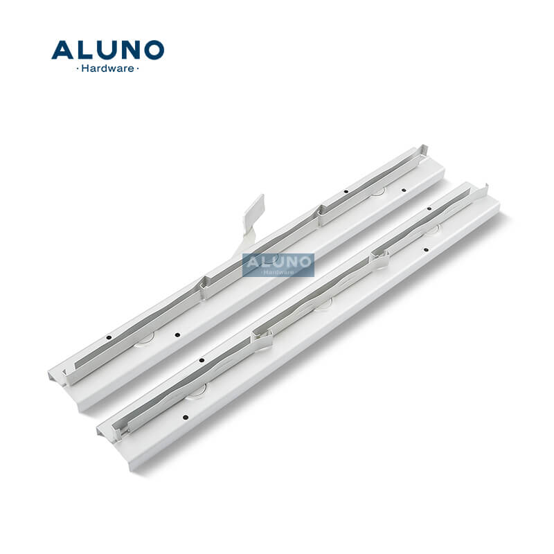 ALUNO Tested Strong Wind Resist Handle Bracket Plastic Glass Window Louver Frame